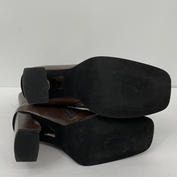 Jeffrey Campbell Maximal Platform short bootie boot gray heel leather zip new 6 - Picture 6 of 6